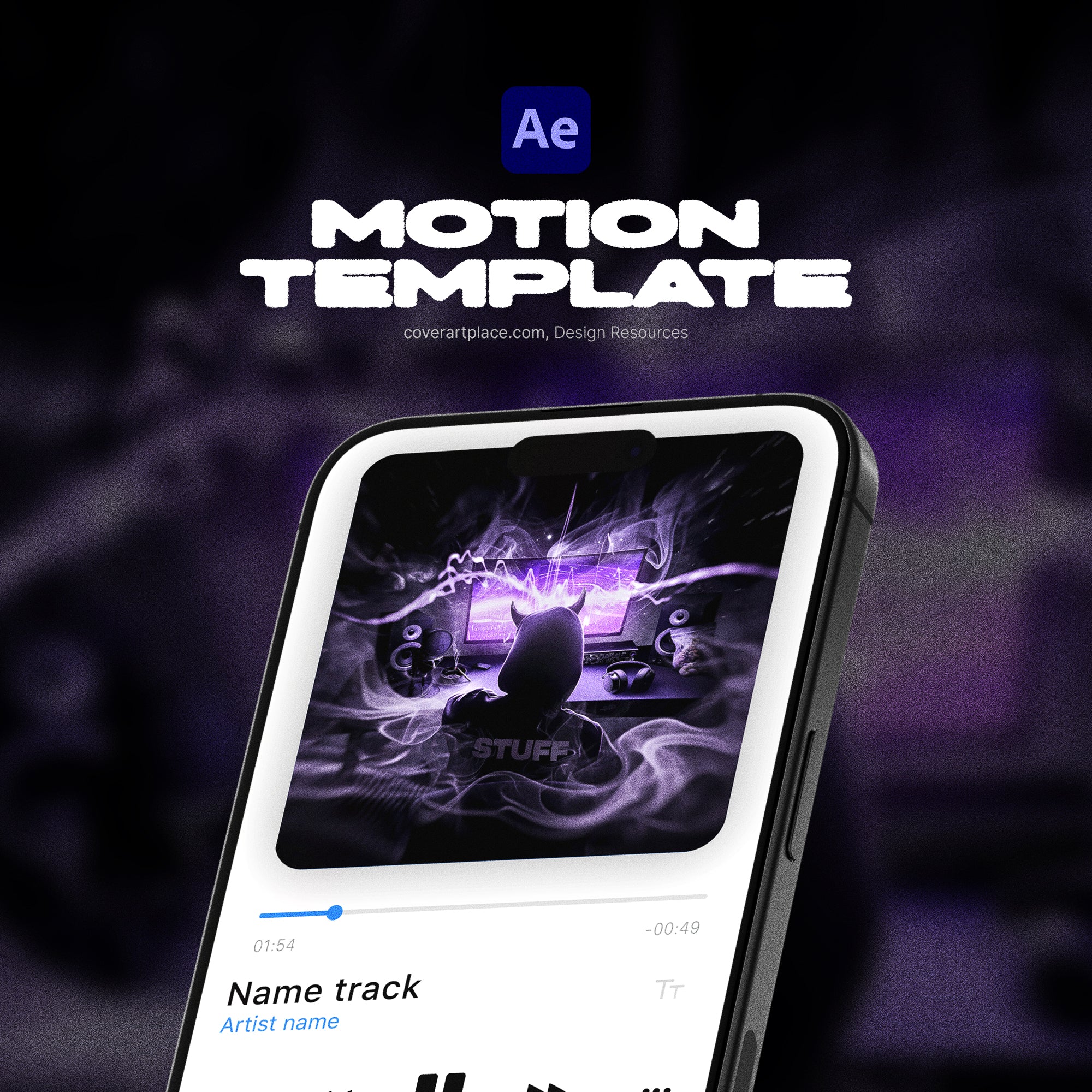 Cover Animation Template #1
