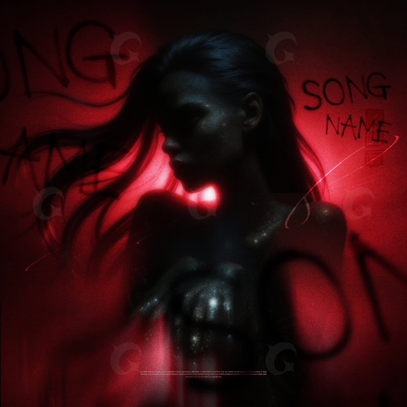 Red Girl Neon Cover Art