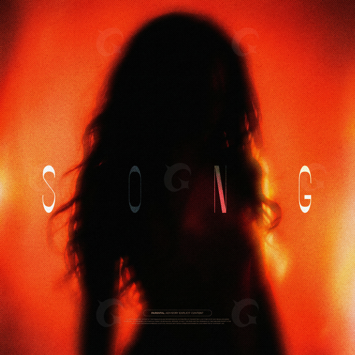 Orange Neon Girl Cover