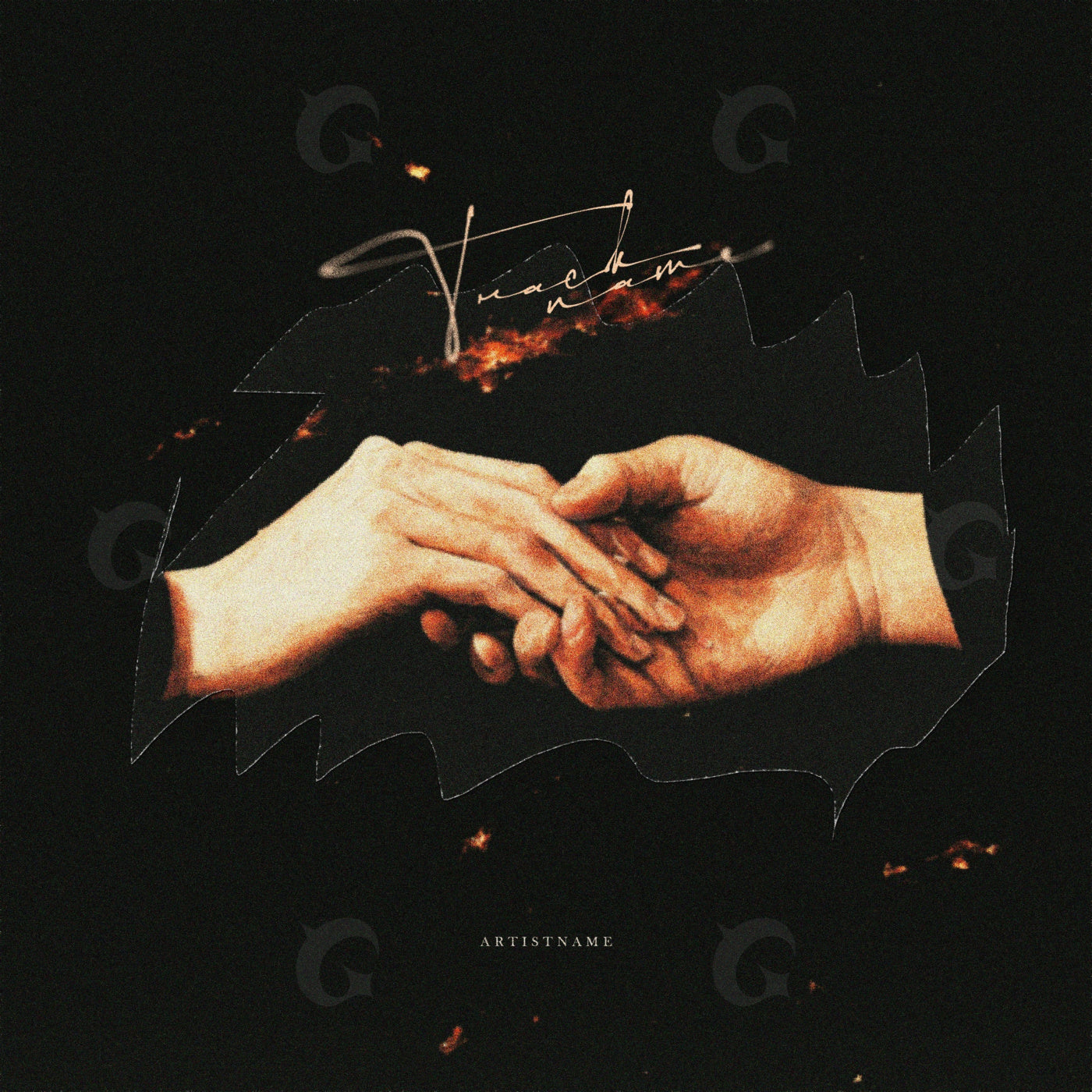 Holding gentle hands