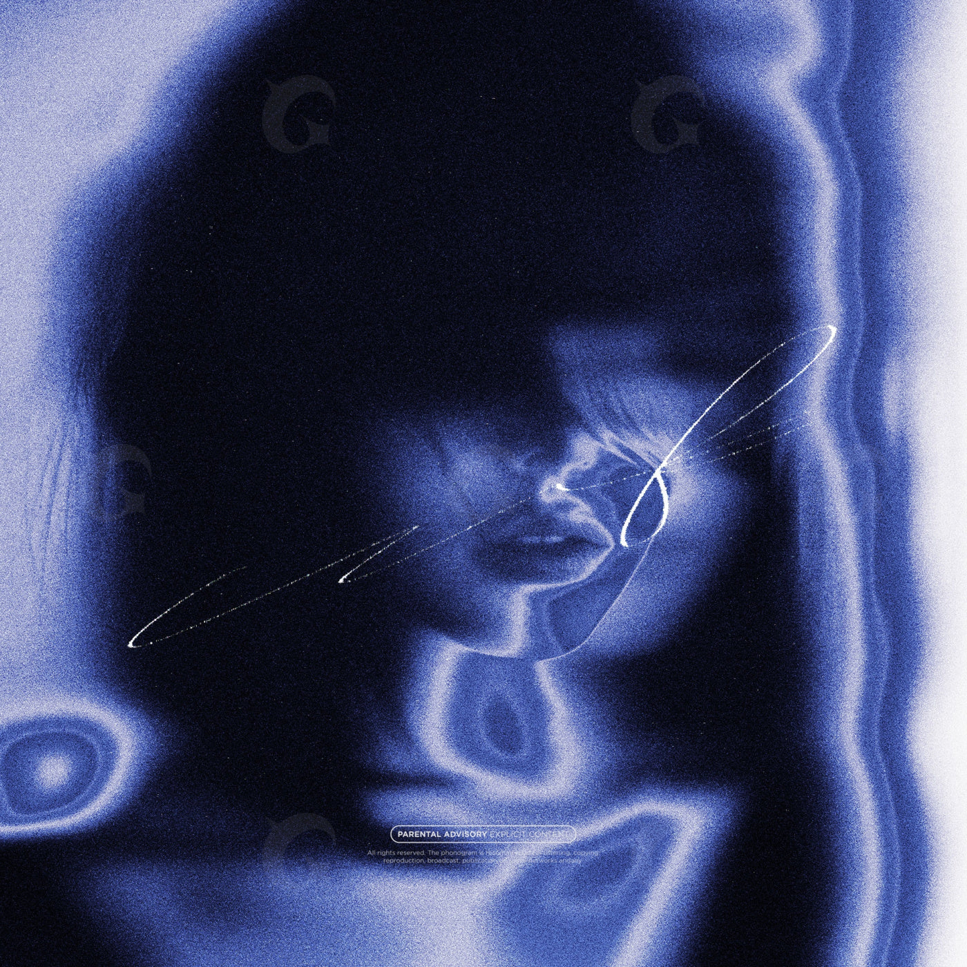 Ethereal girl silhouette