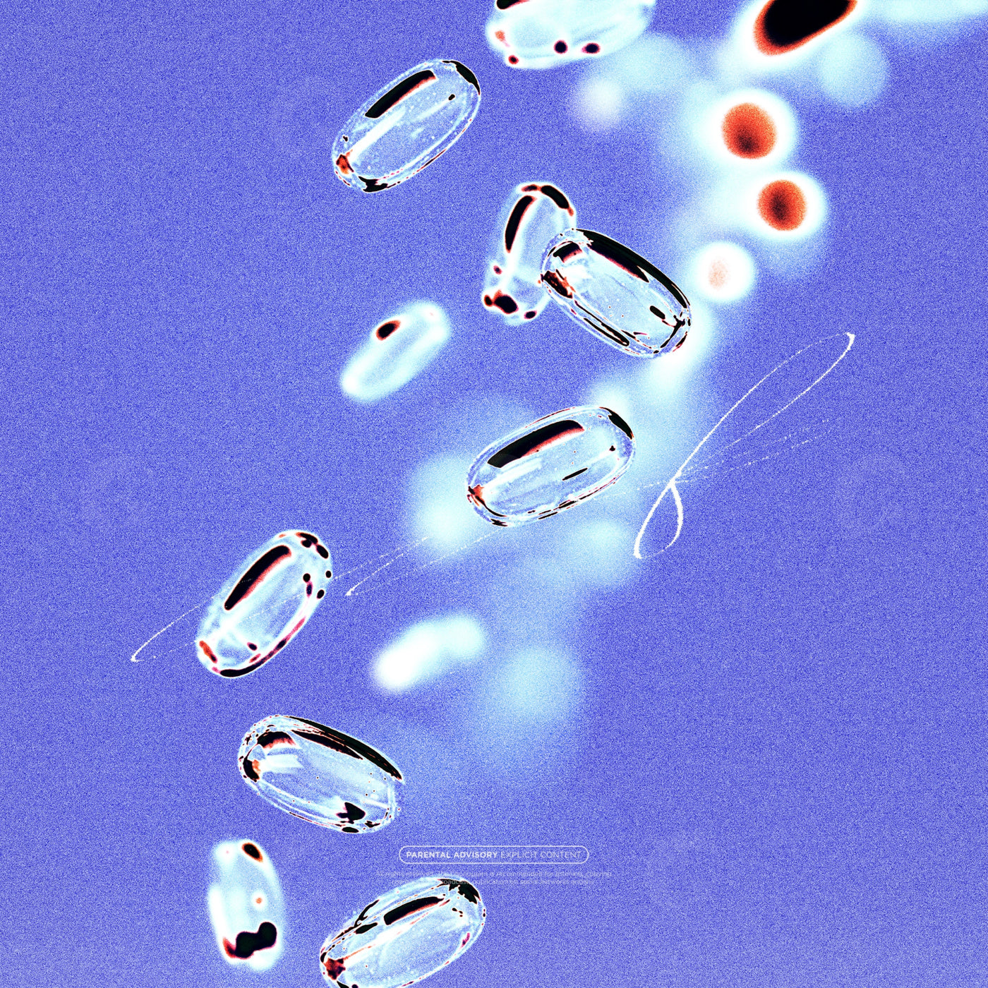 Floating glass capsules