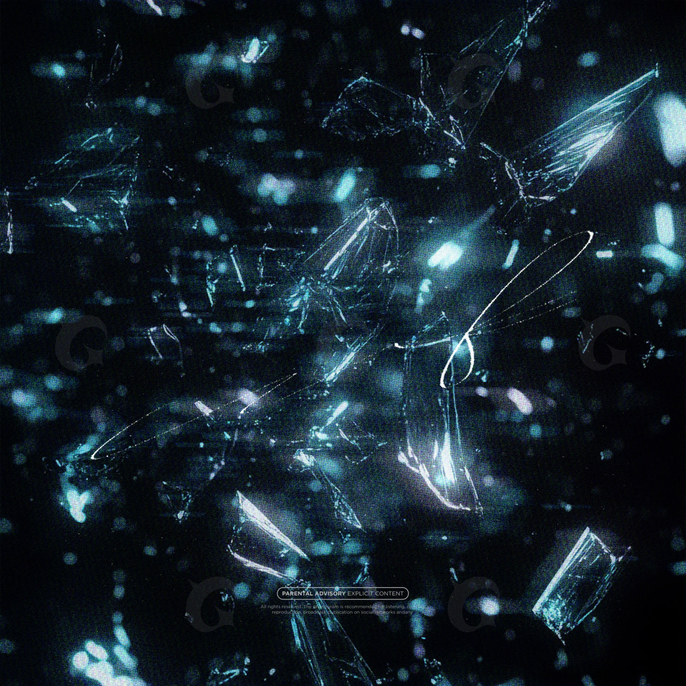 Shattered light fragments