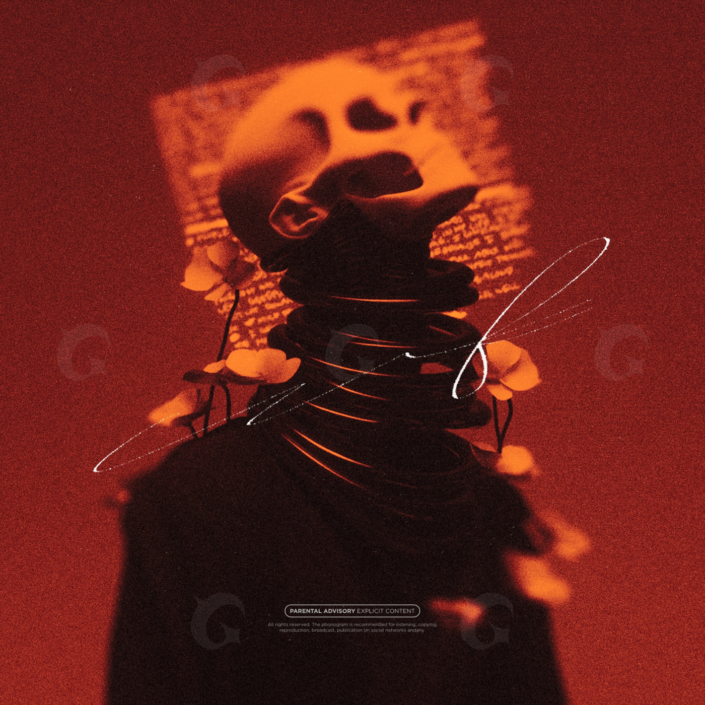 Spiral neck portrait