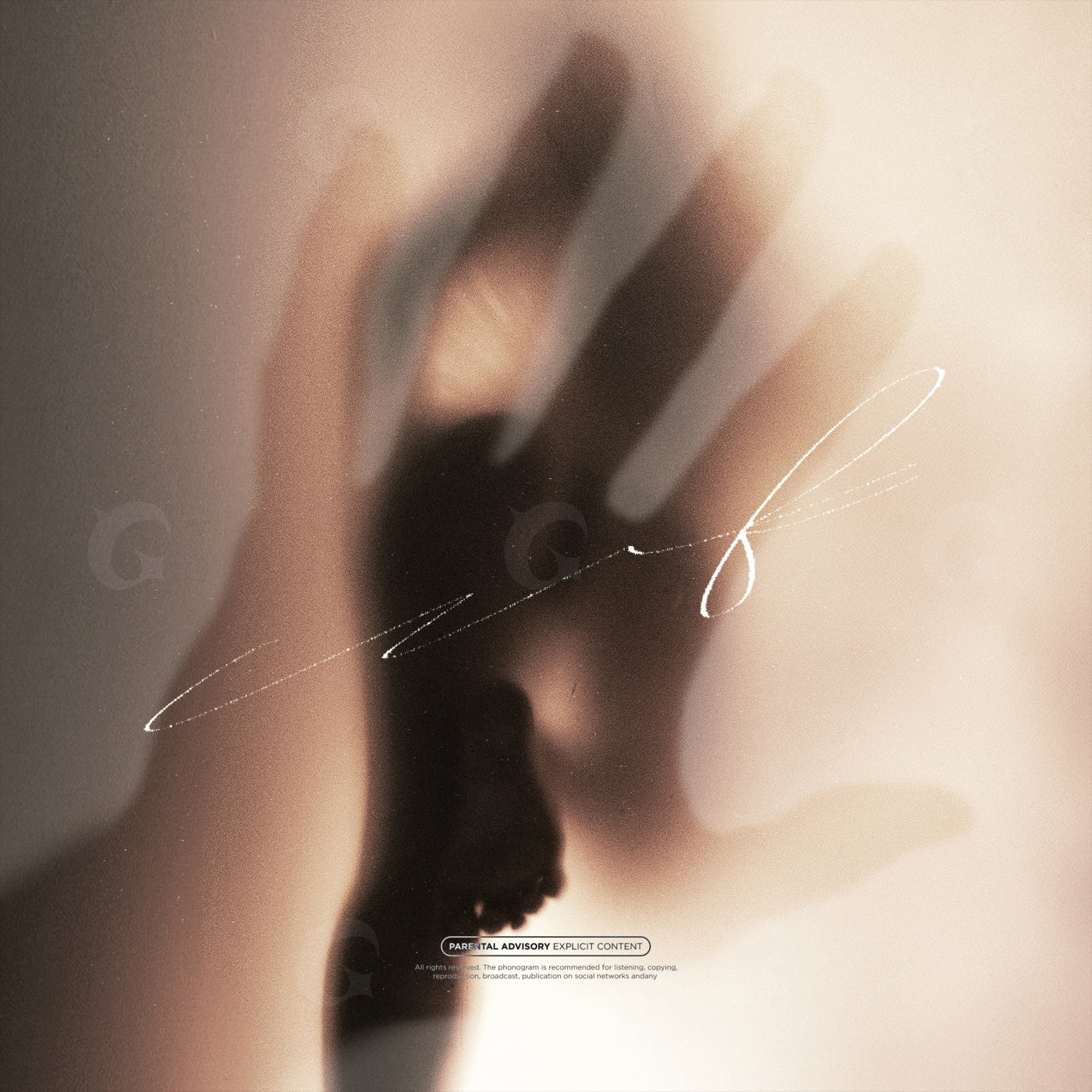 Fingers against light