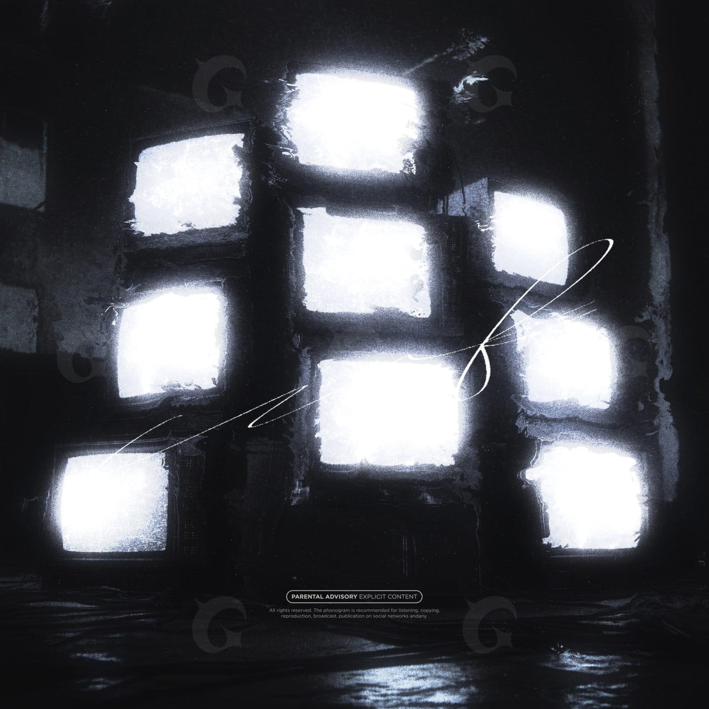 Glowing vintage screens