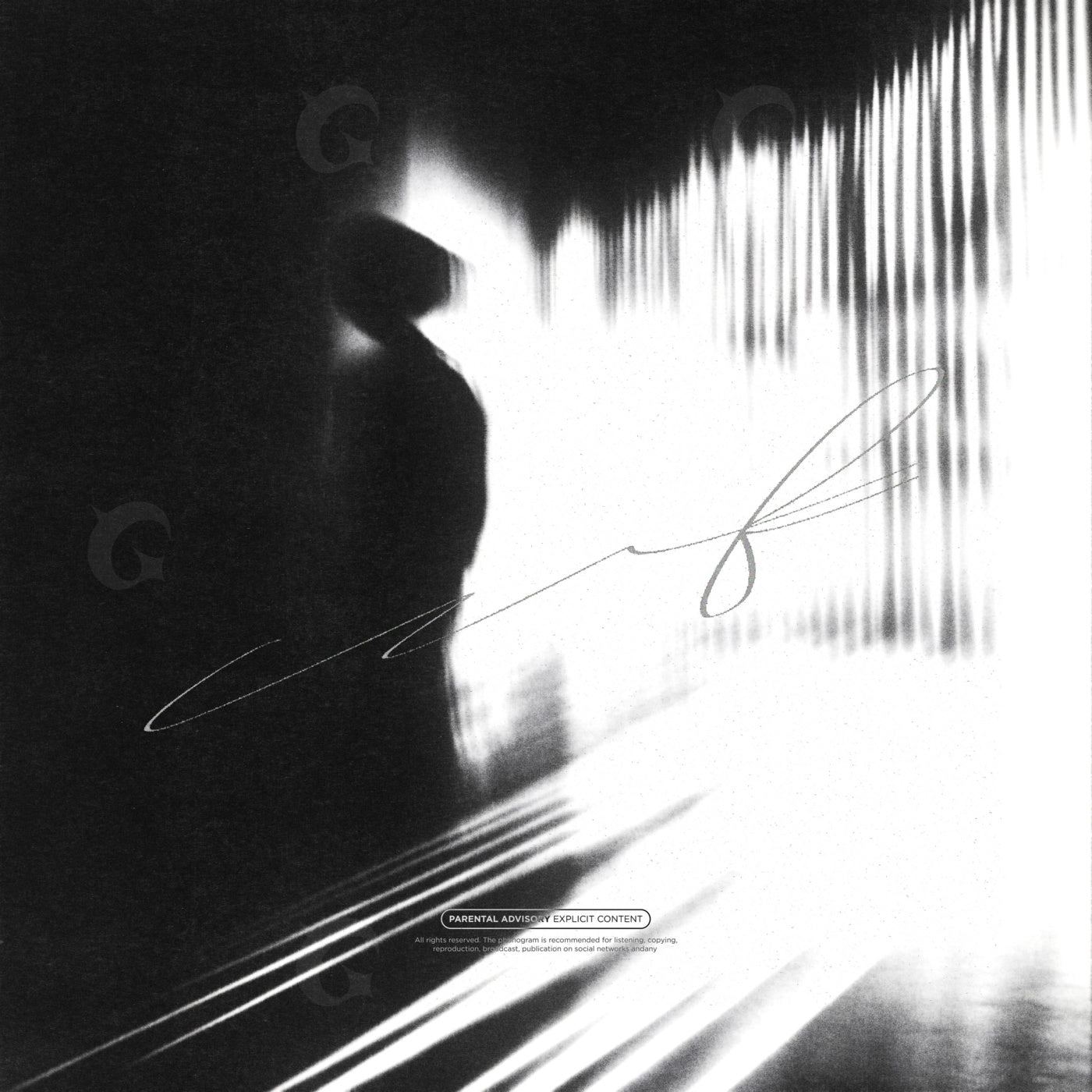 Silhouette against light