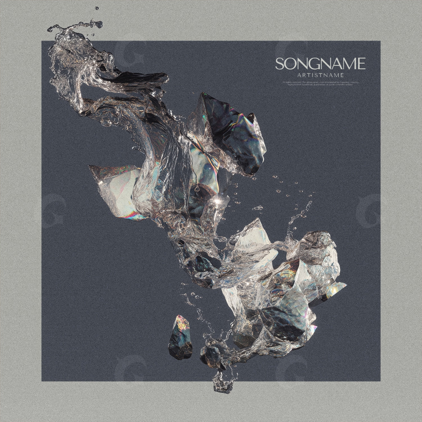 Shattered crystal flow