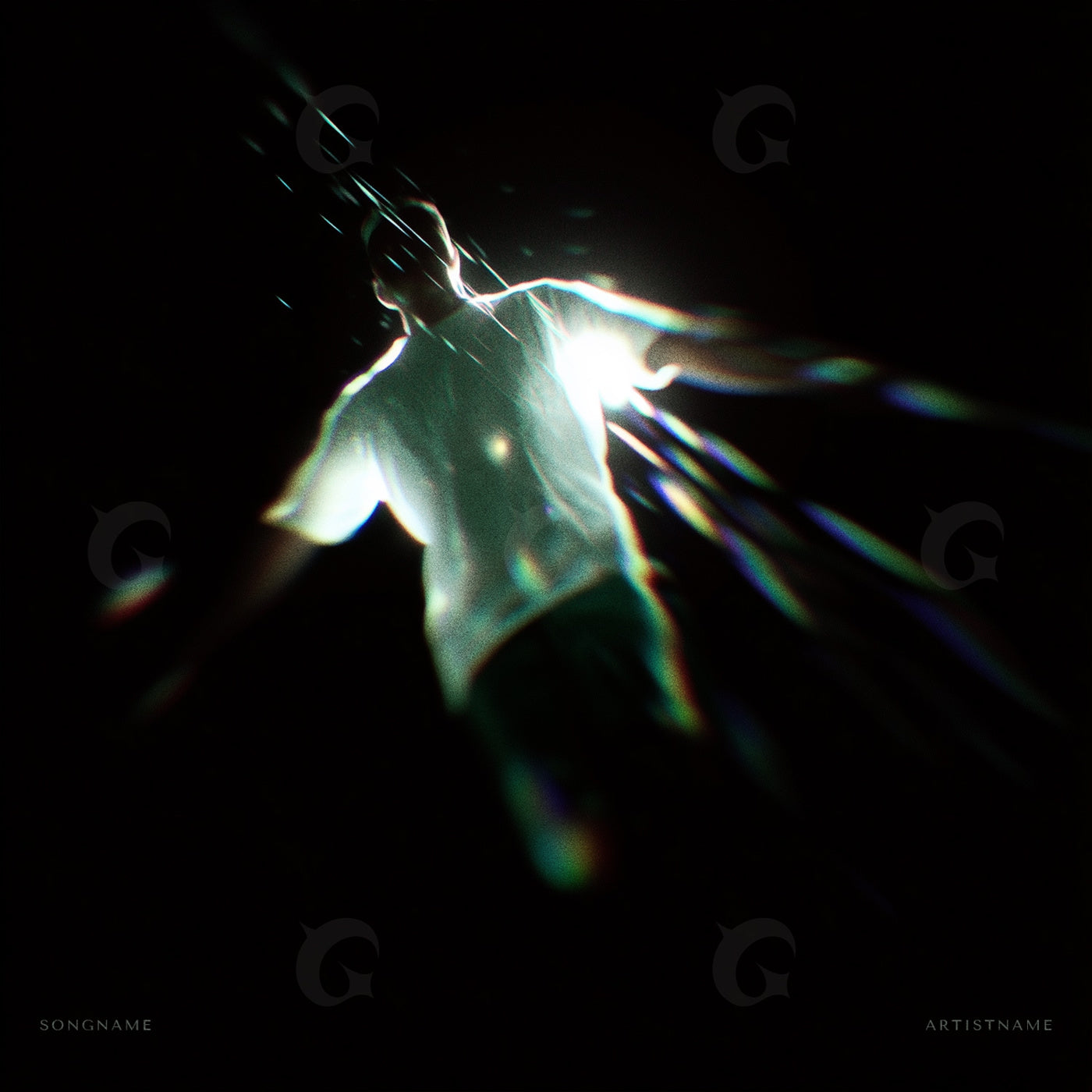 Falling toward light