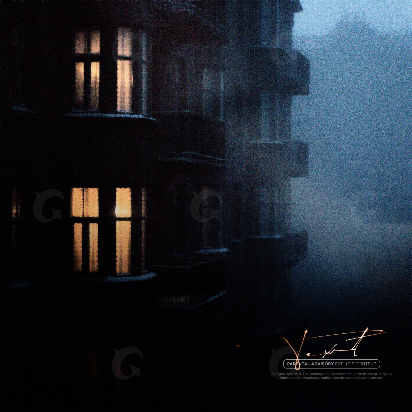 Windowed apartment glow