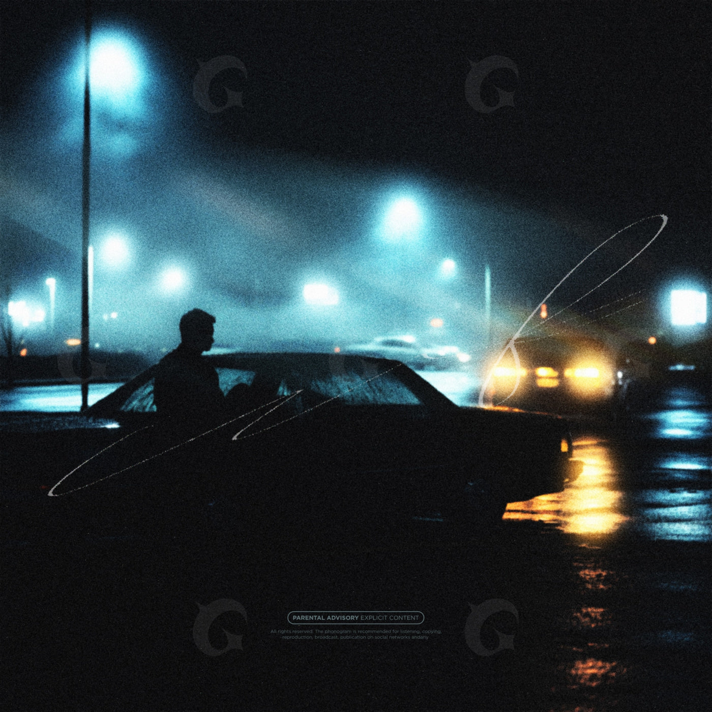 Midnight parking lot