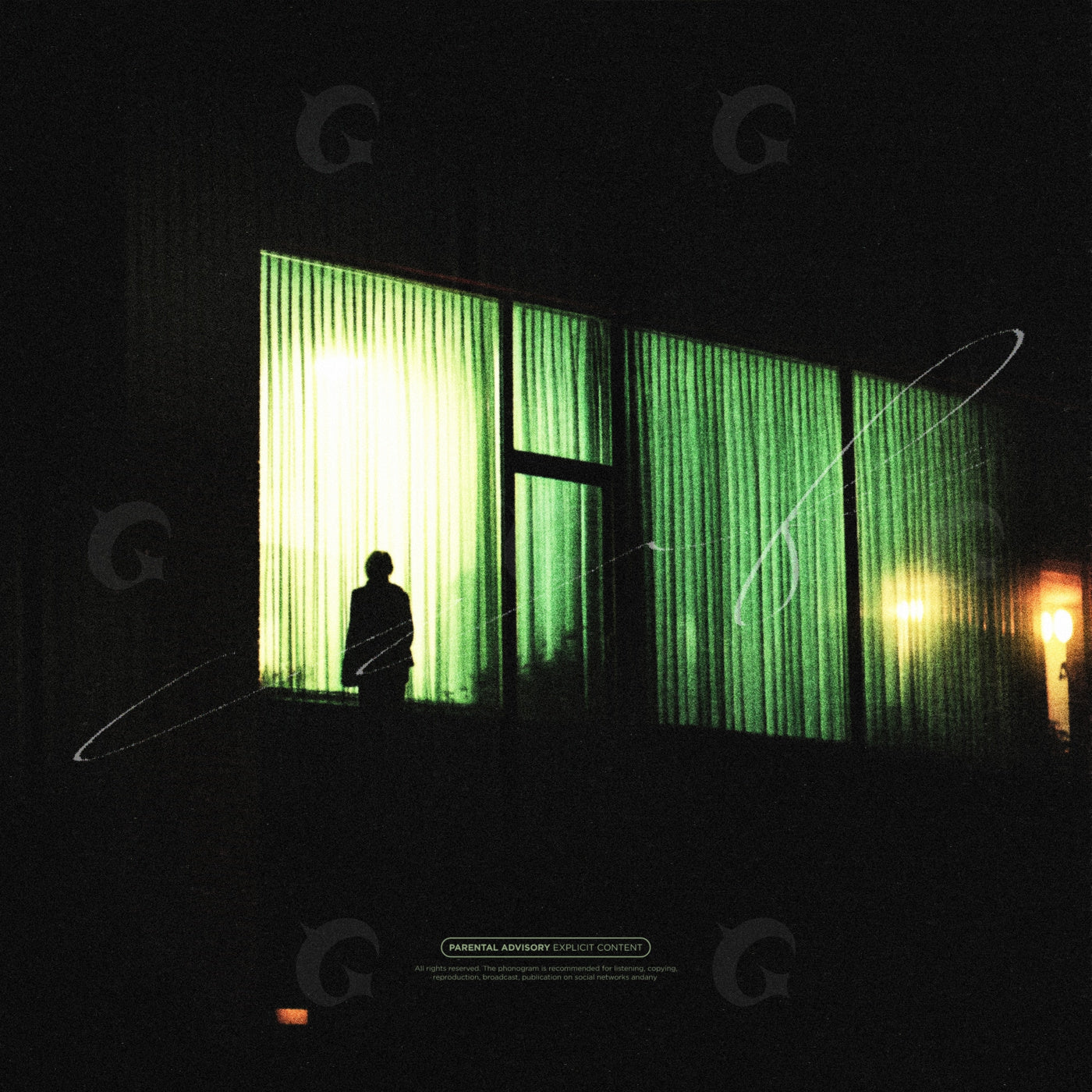 Silhouette by window