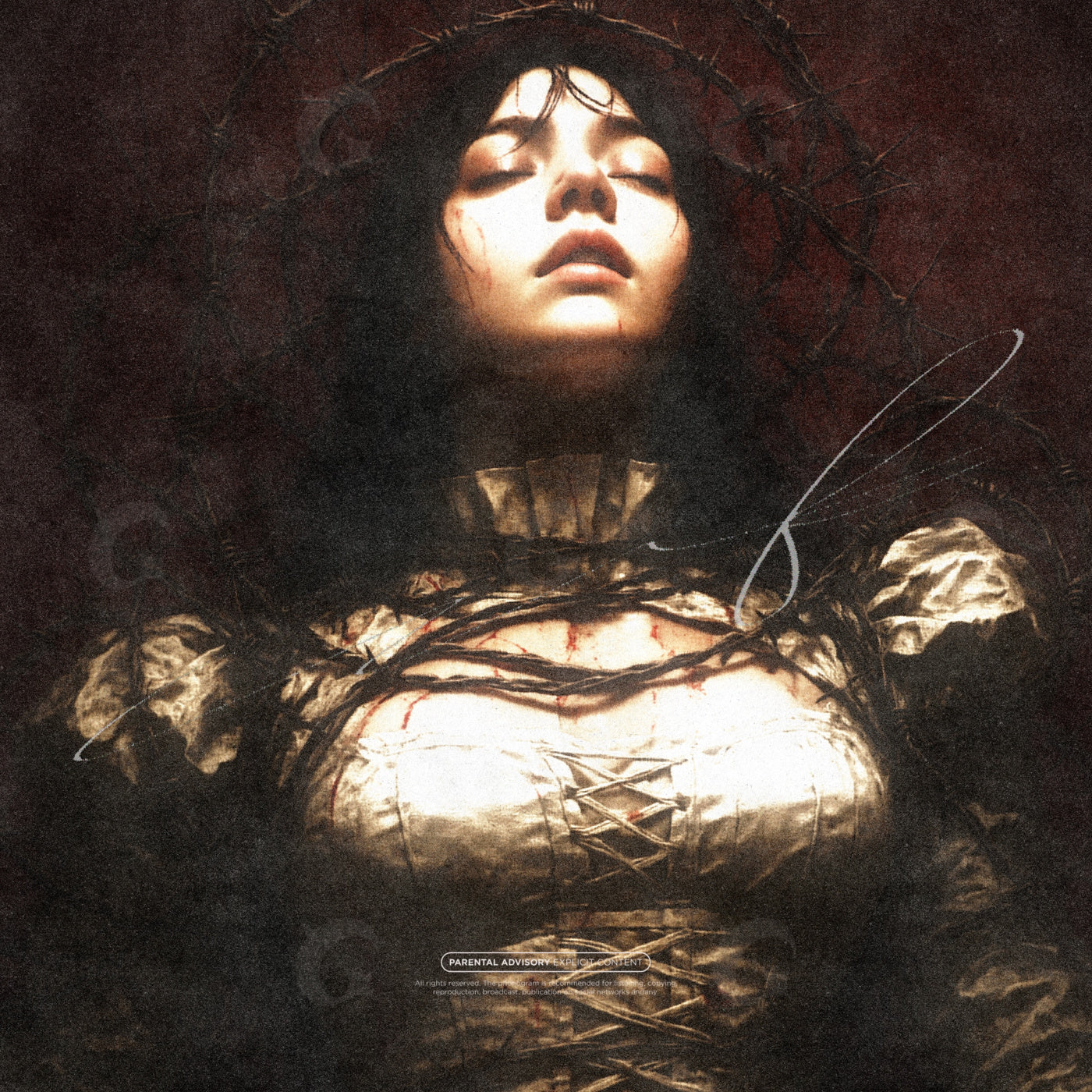 Thorn crowned maiden