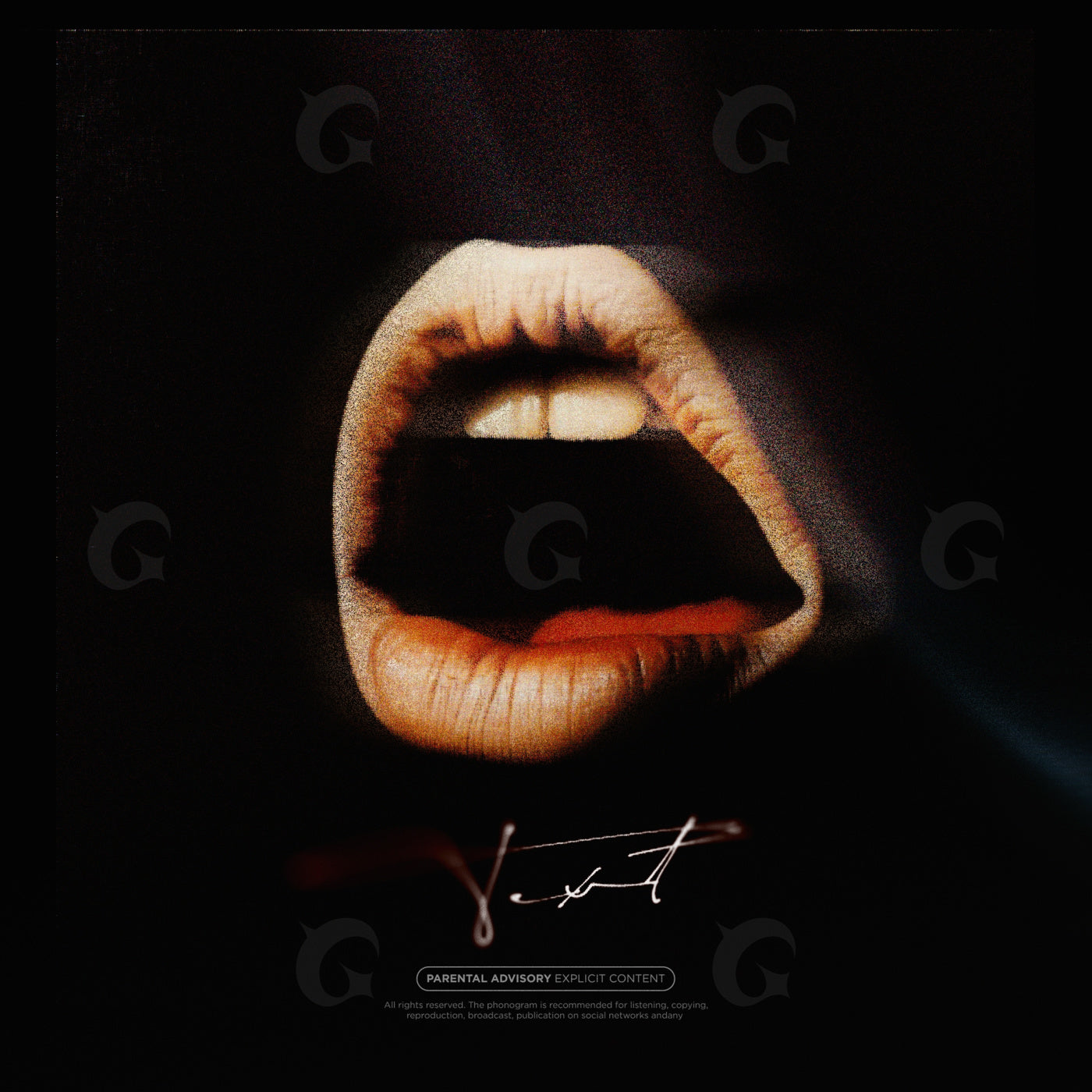 Whispered midnight kiss