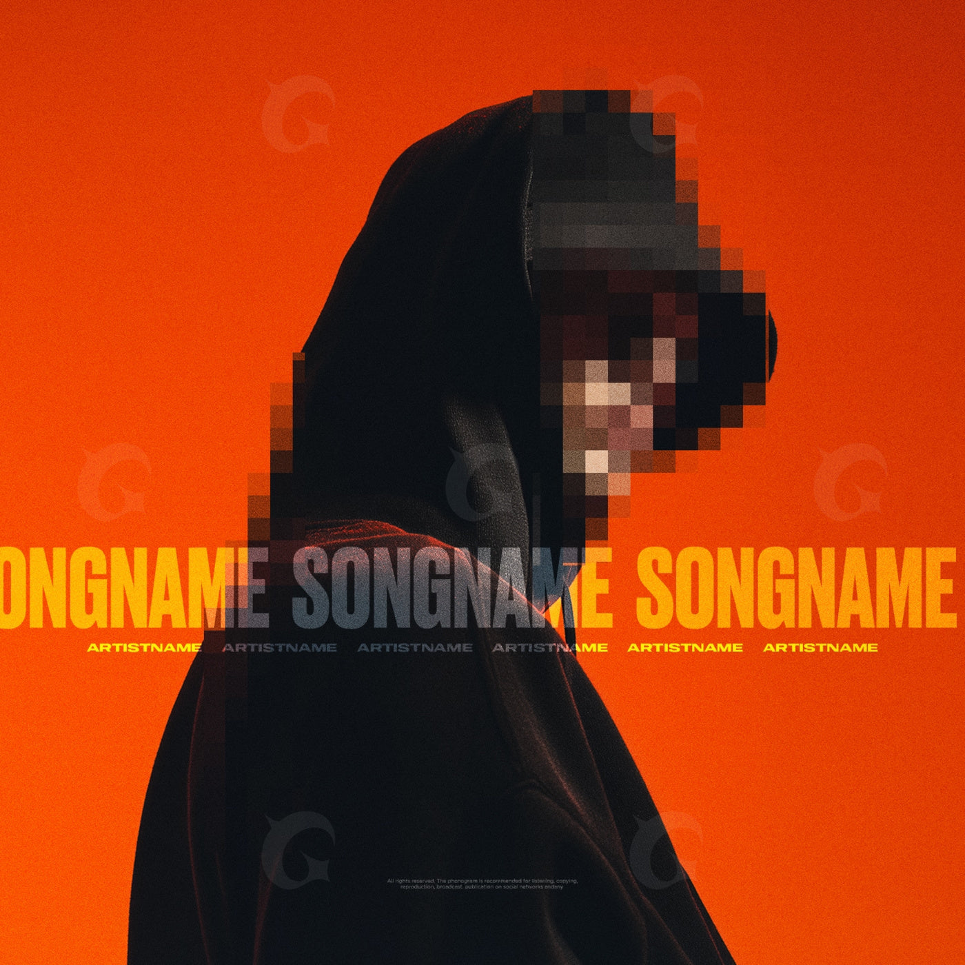 Masked hoodie stranger