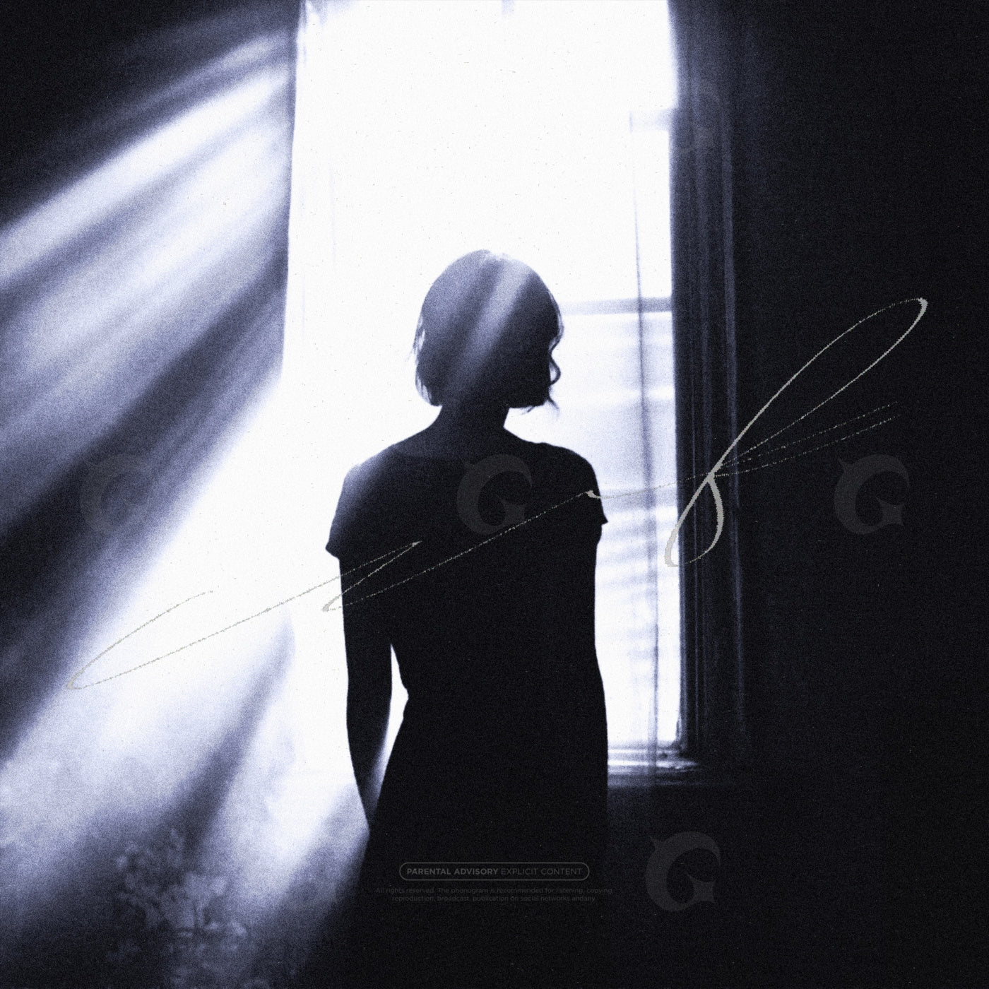 Silhouette by window