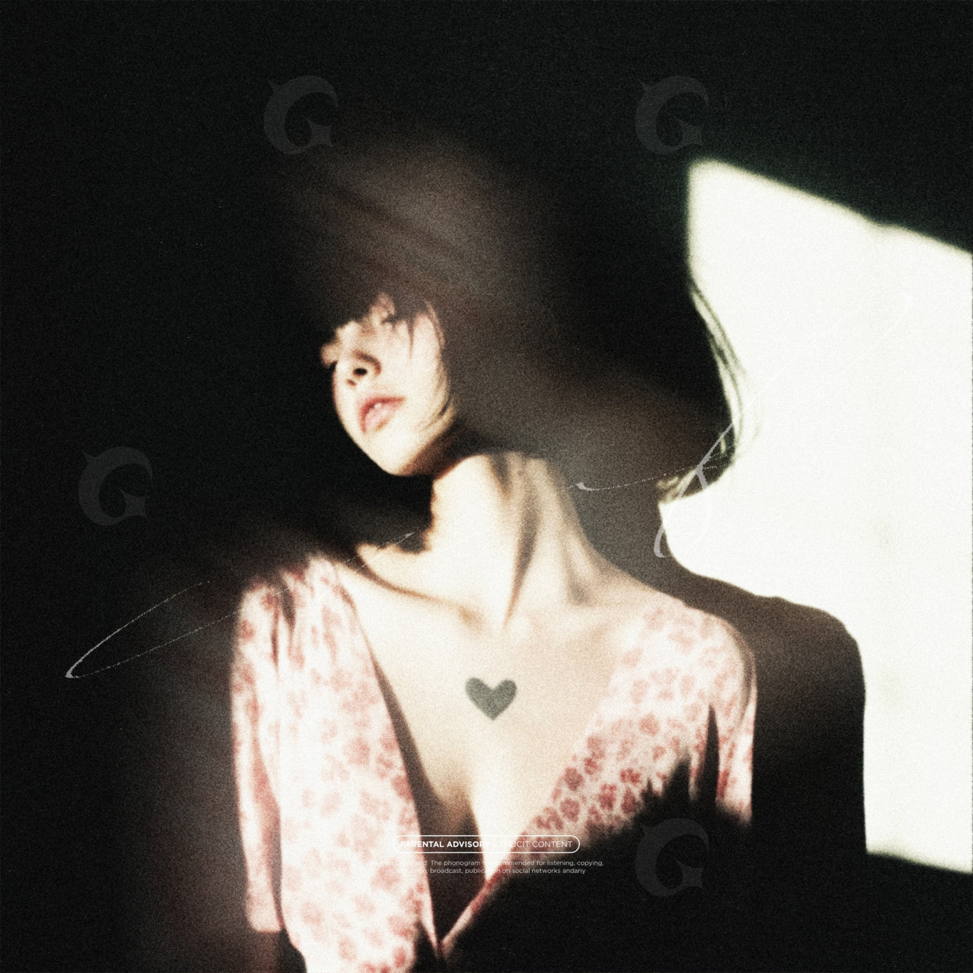 Heart shadow portrait