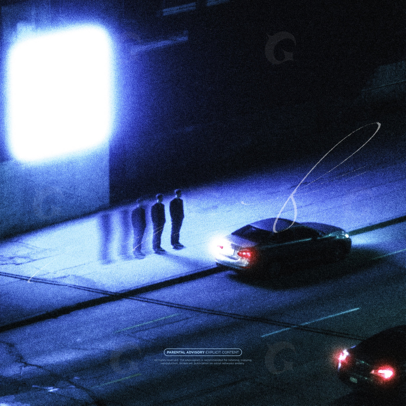 Nighttime highway encounter