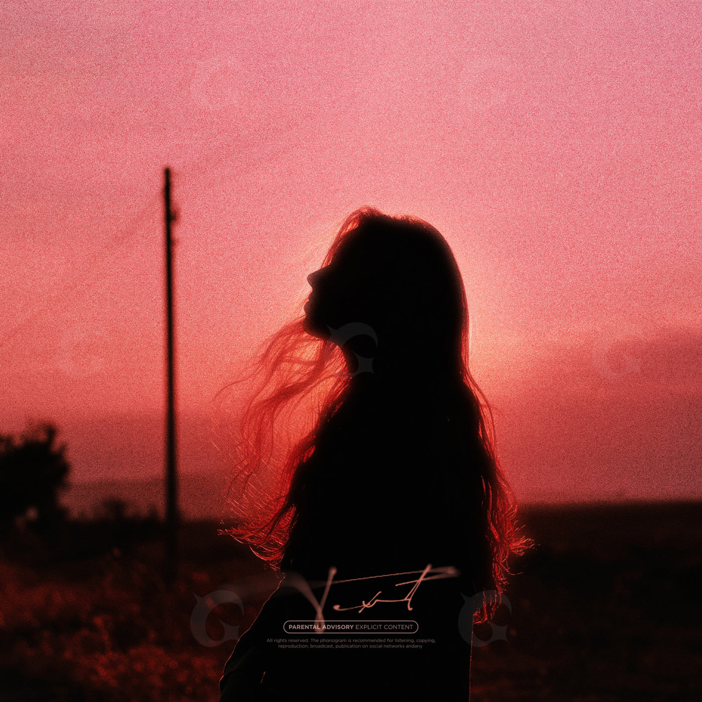 Silhouette at sunset