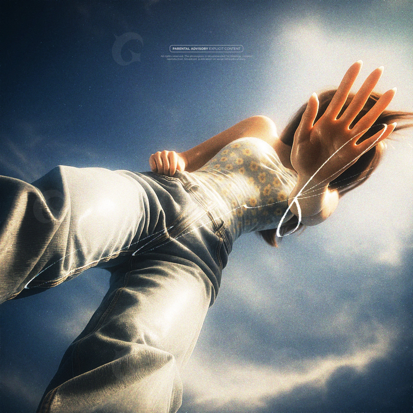 Skyward hand reach