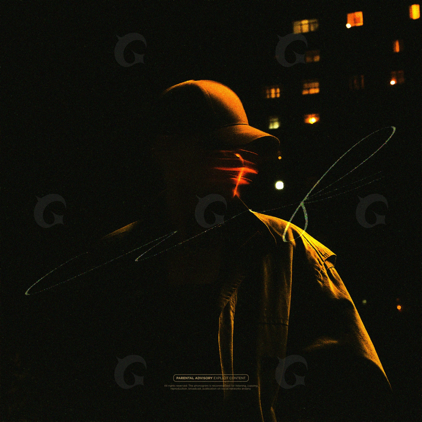 Shadowed at night