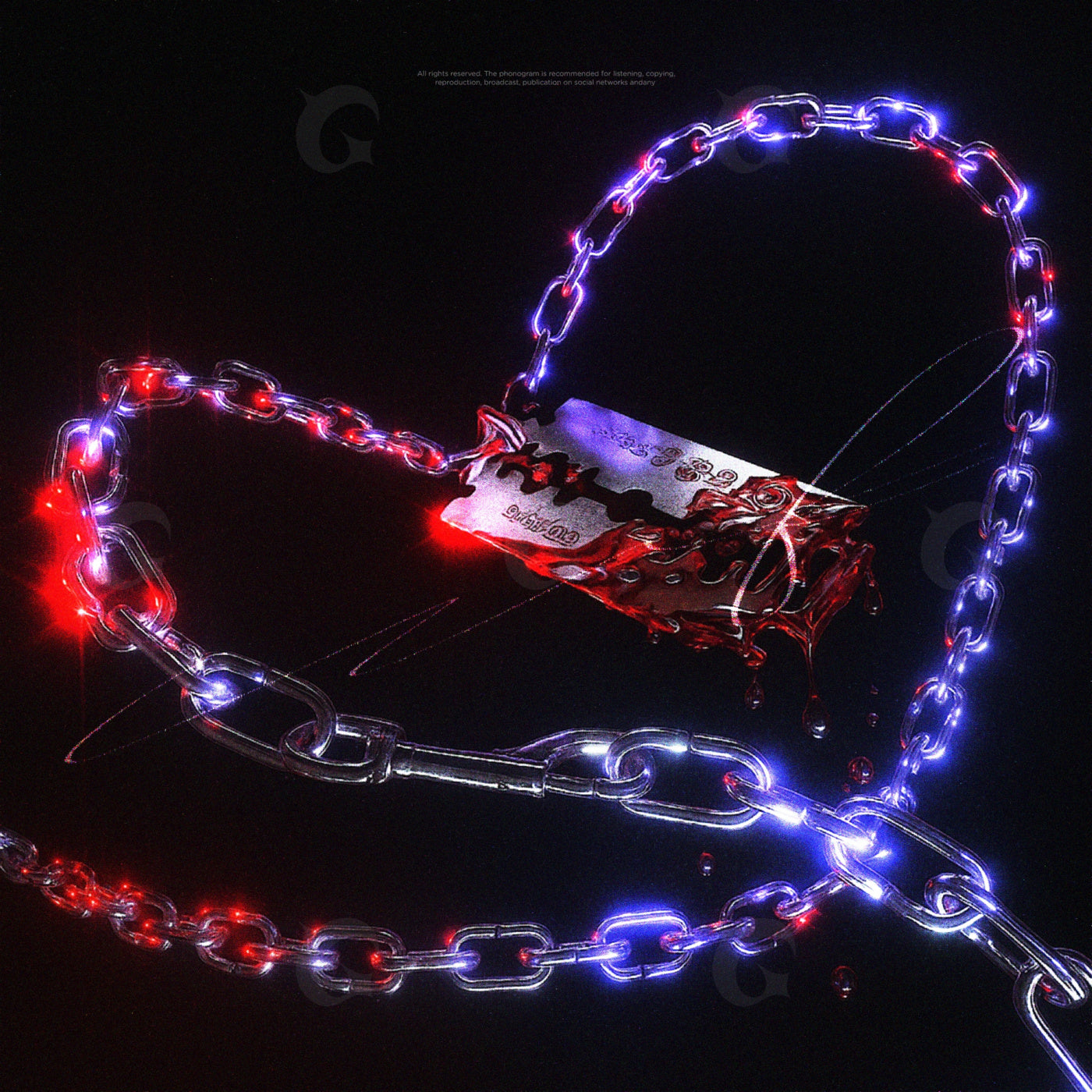 Chained blade heart