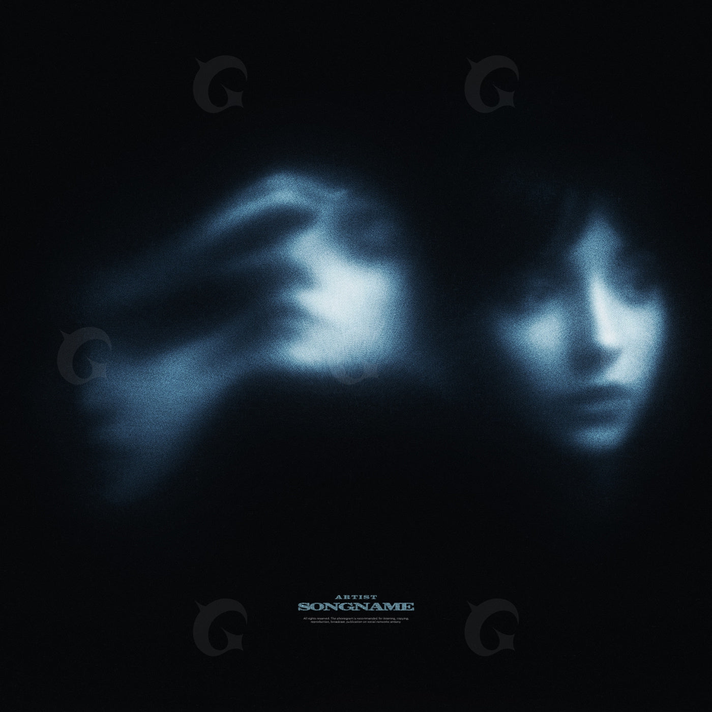 Haunting double portrait