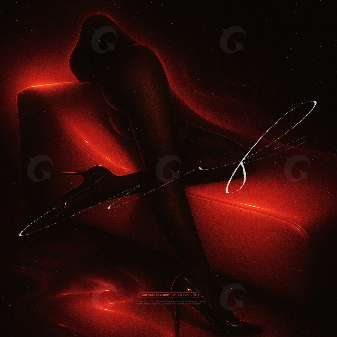 Seductive midnight pose