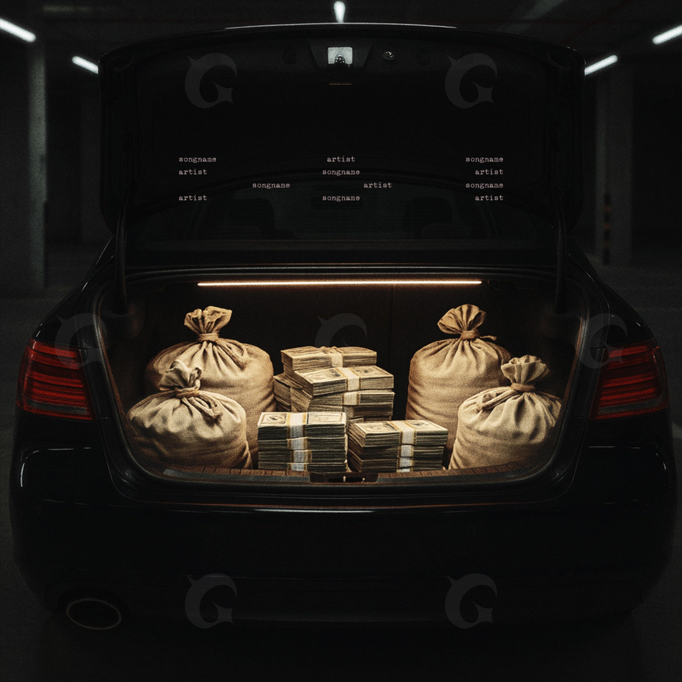 Trunk full money