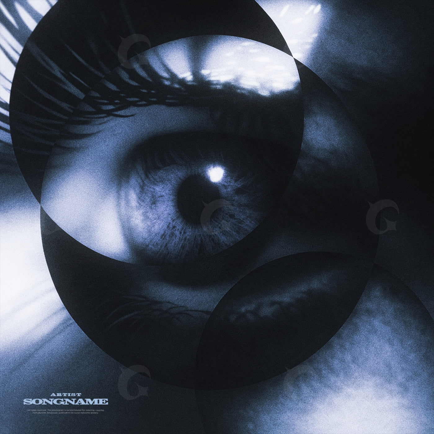 Eye within circles