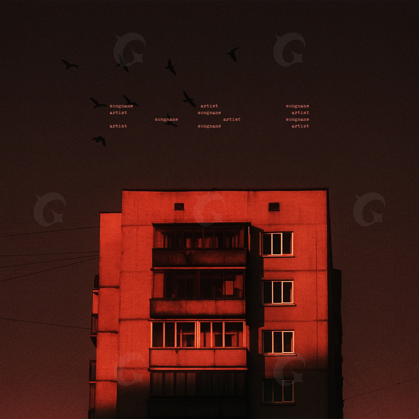 Midnight apartment dusk