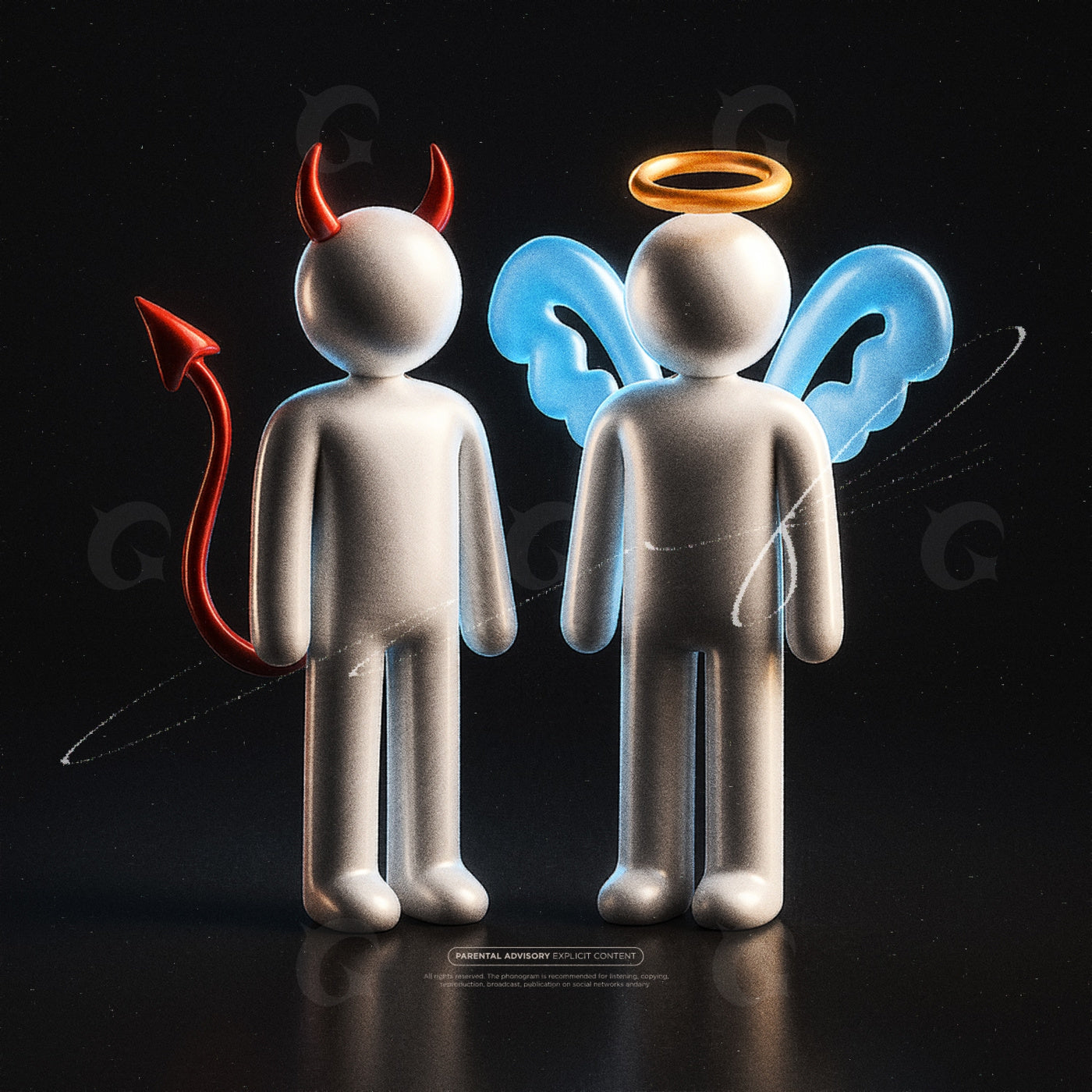 Halo and horns