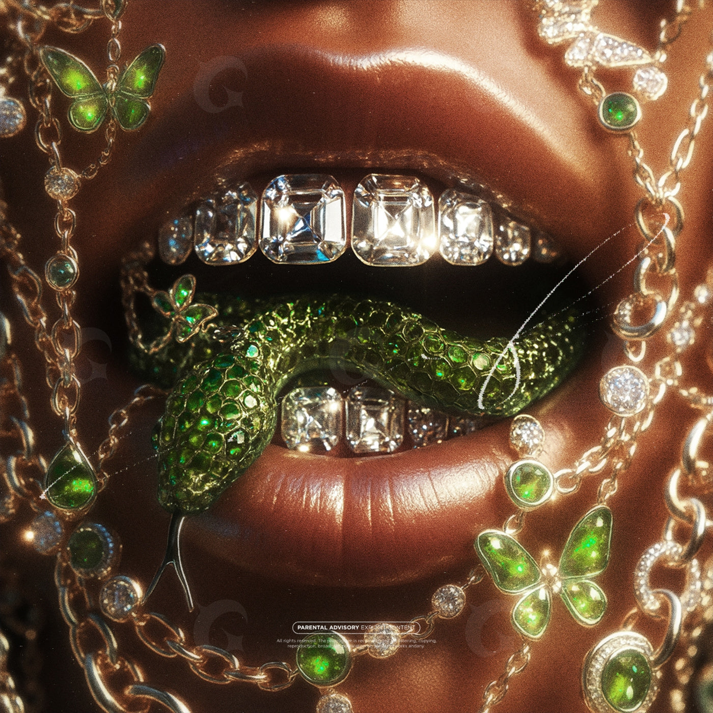 Emerald serpent smile