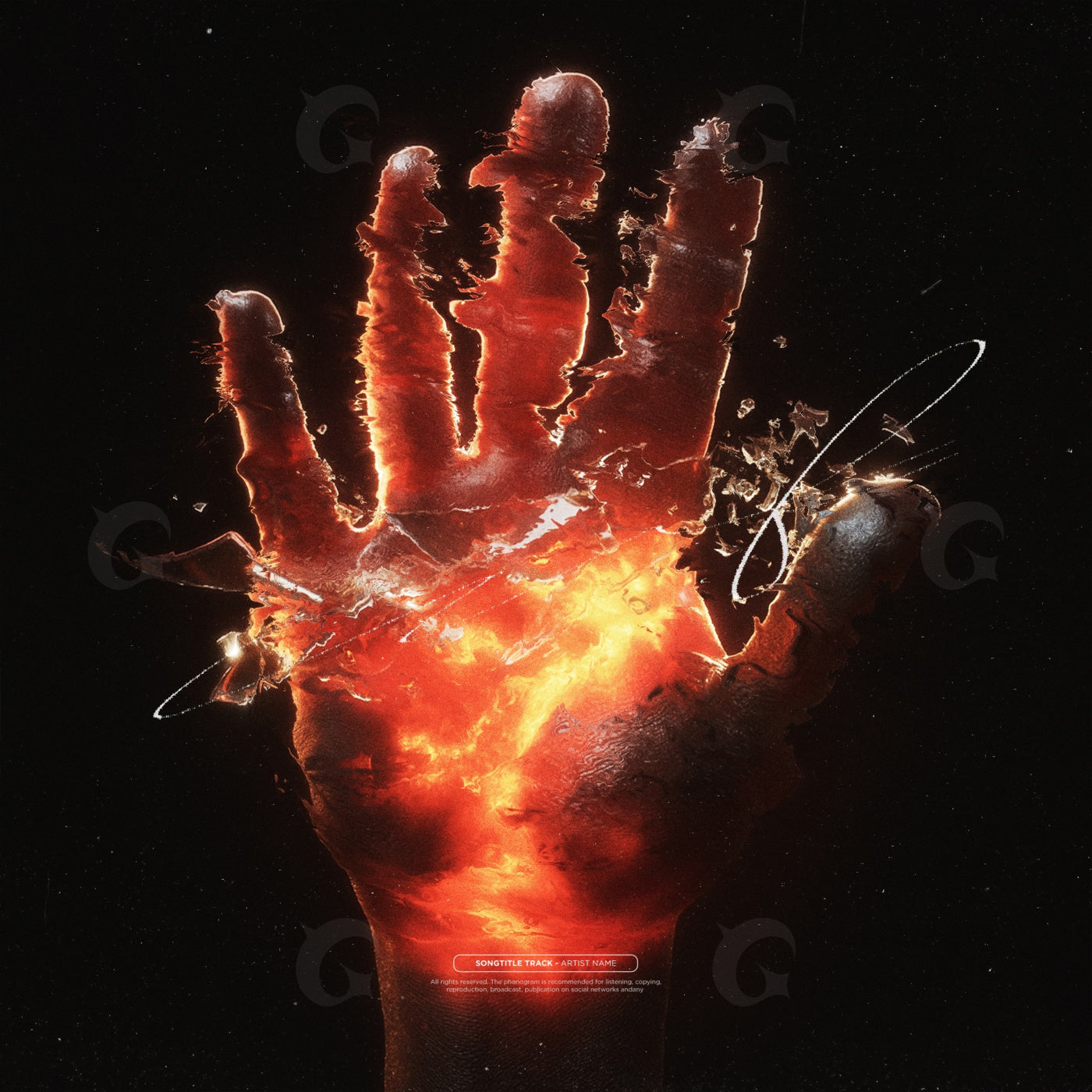 Molten hand rise