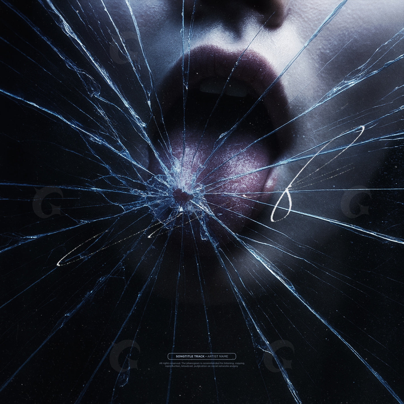 Shattered scream echoes