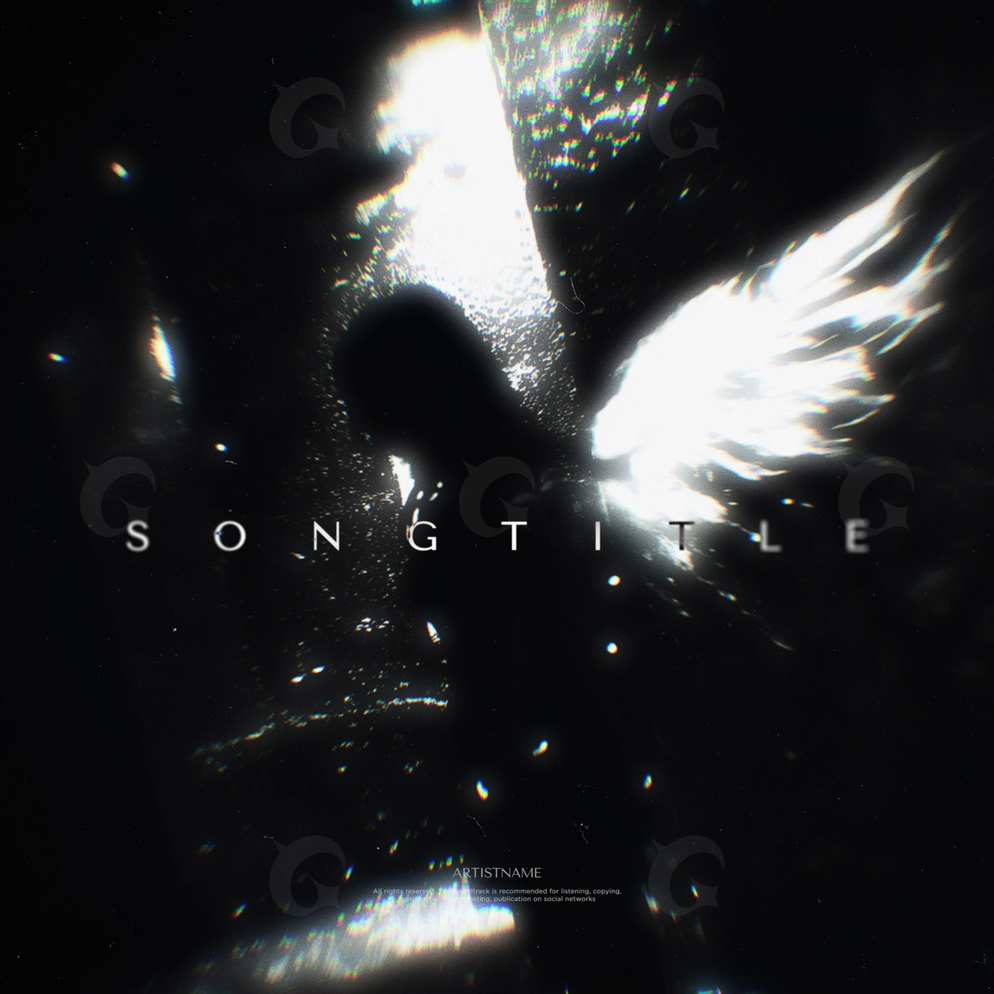 Silent angel wings