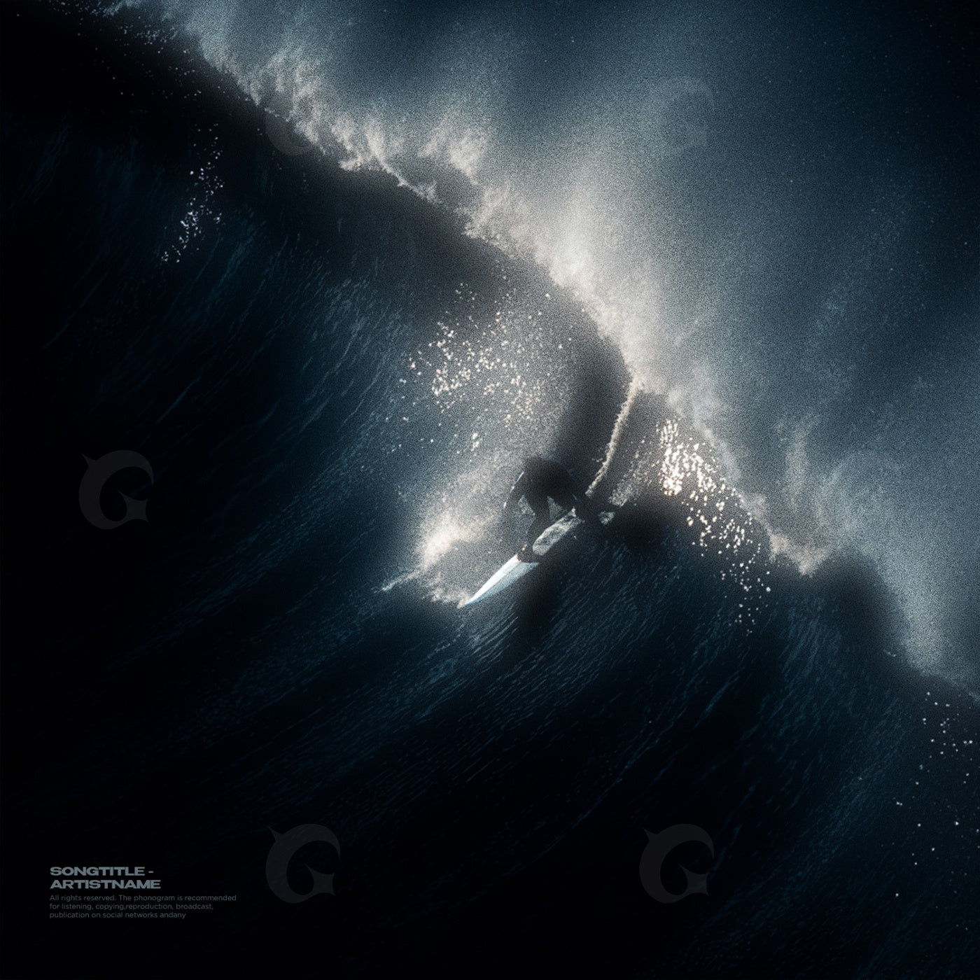 Midnight ocean rider