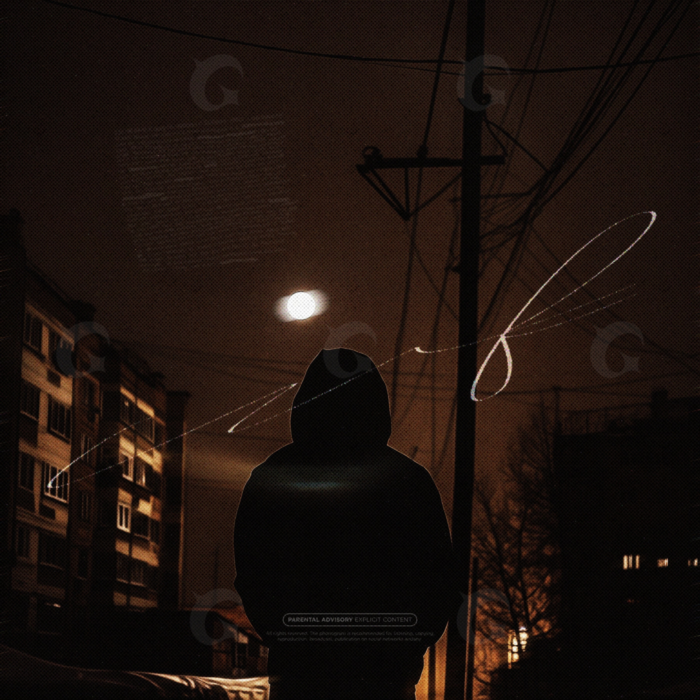 Midnight hoodie silhouette