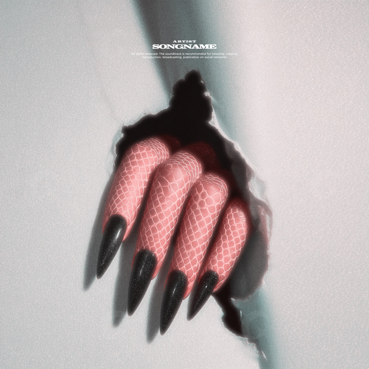 Clawed glove fingers