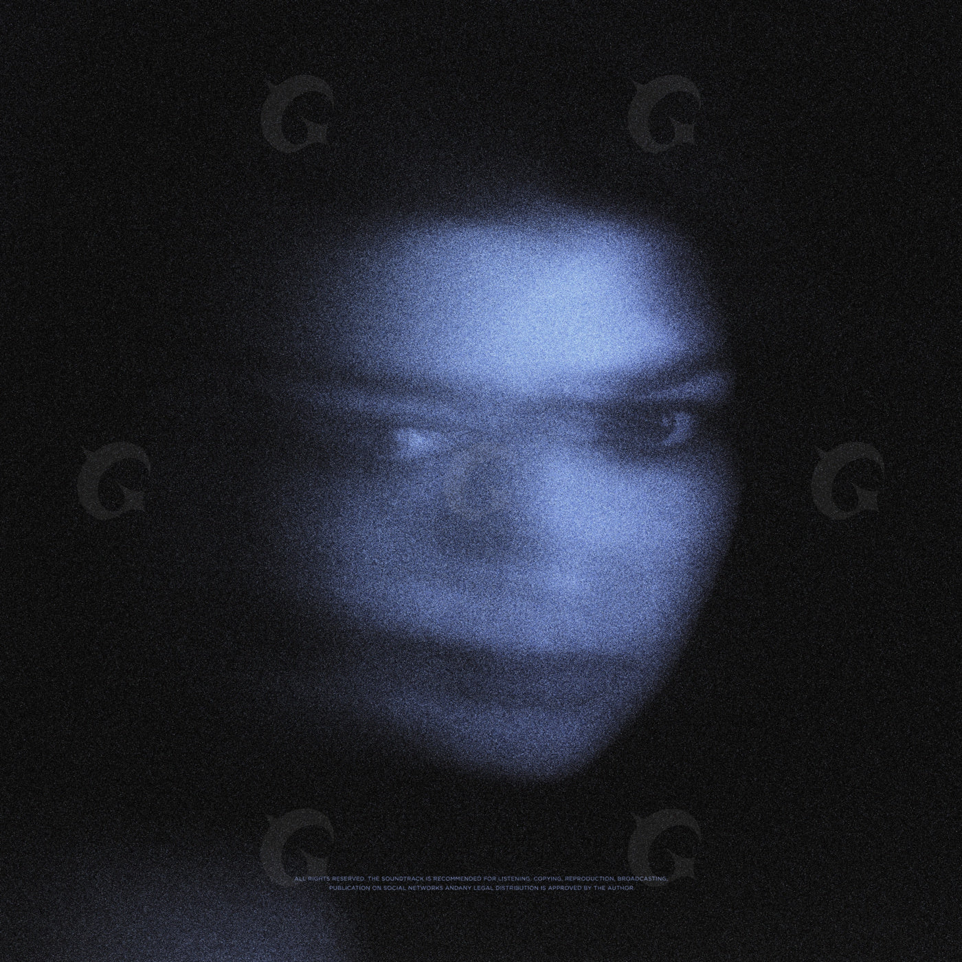 Haunted glance portrait