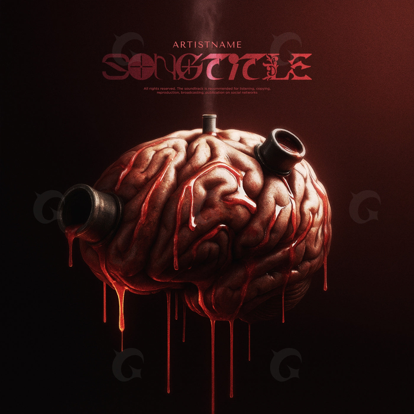 Bleeding mechanical brain