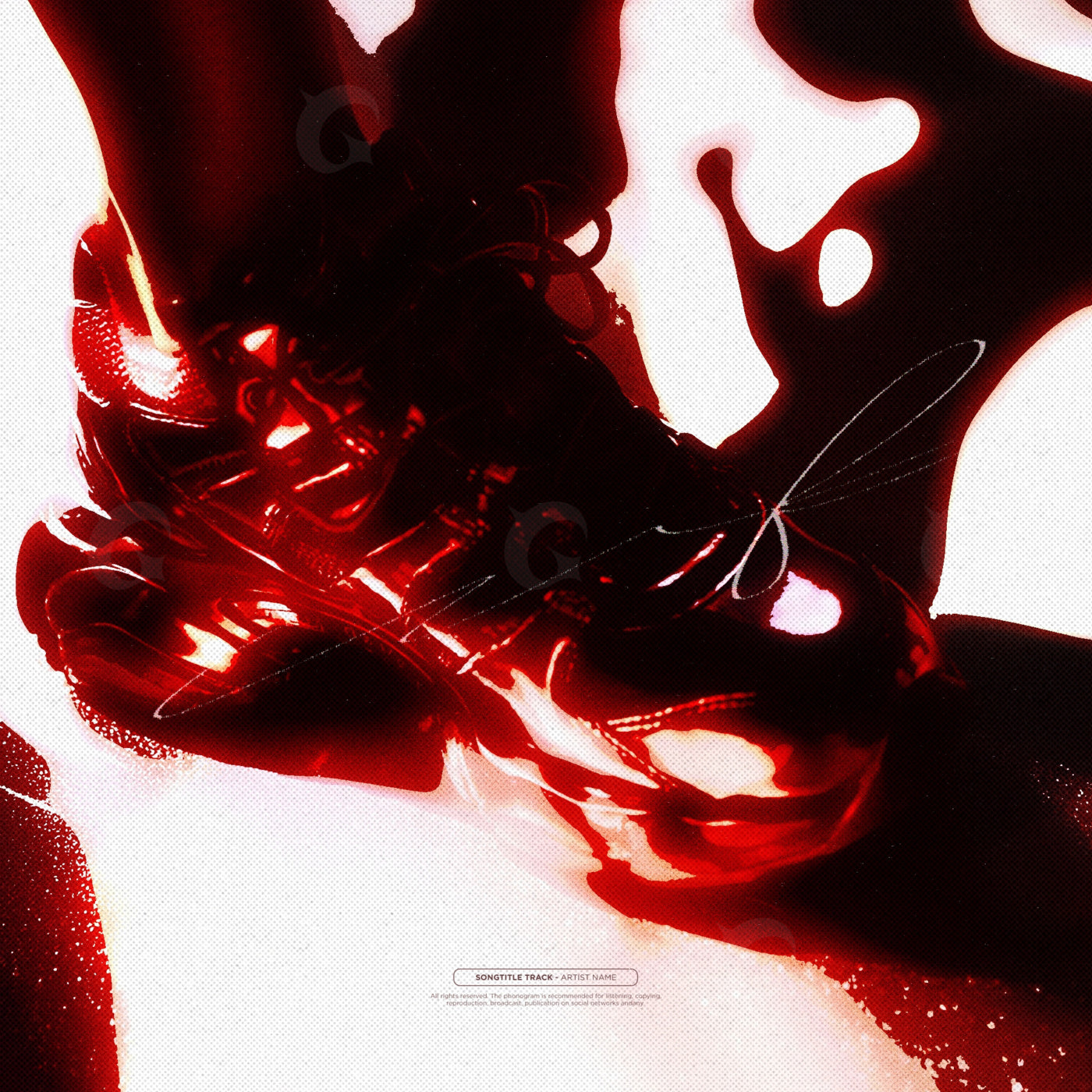 Molten leather boots