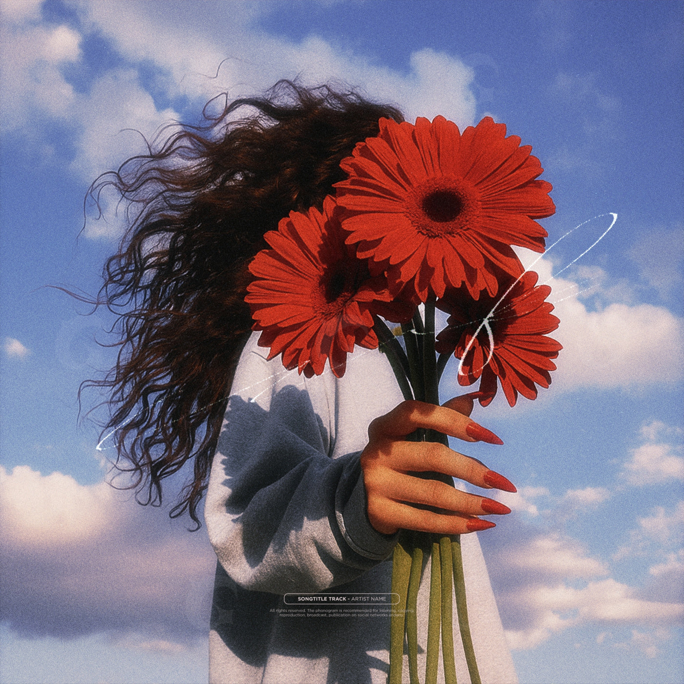 Skybound flower offering