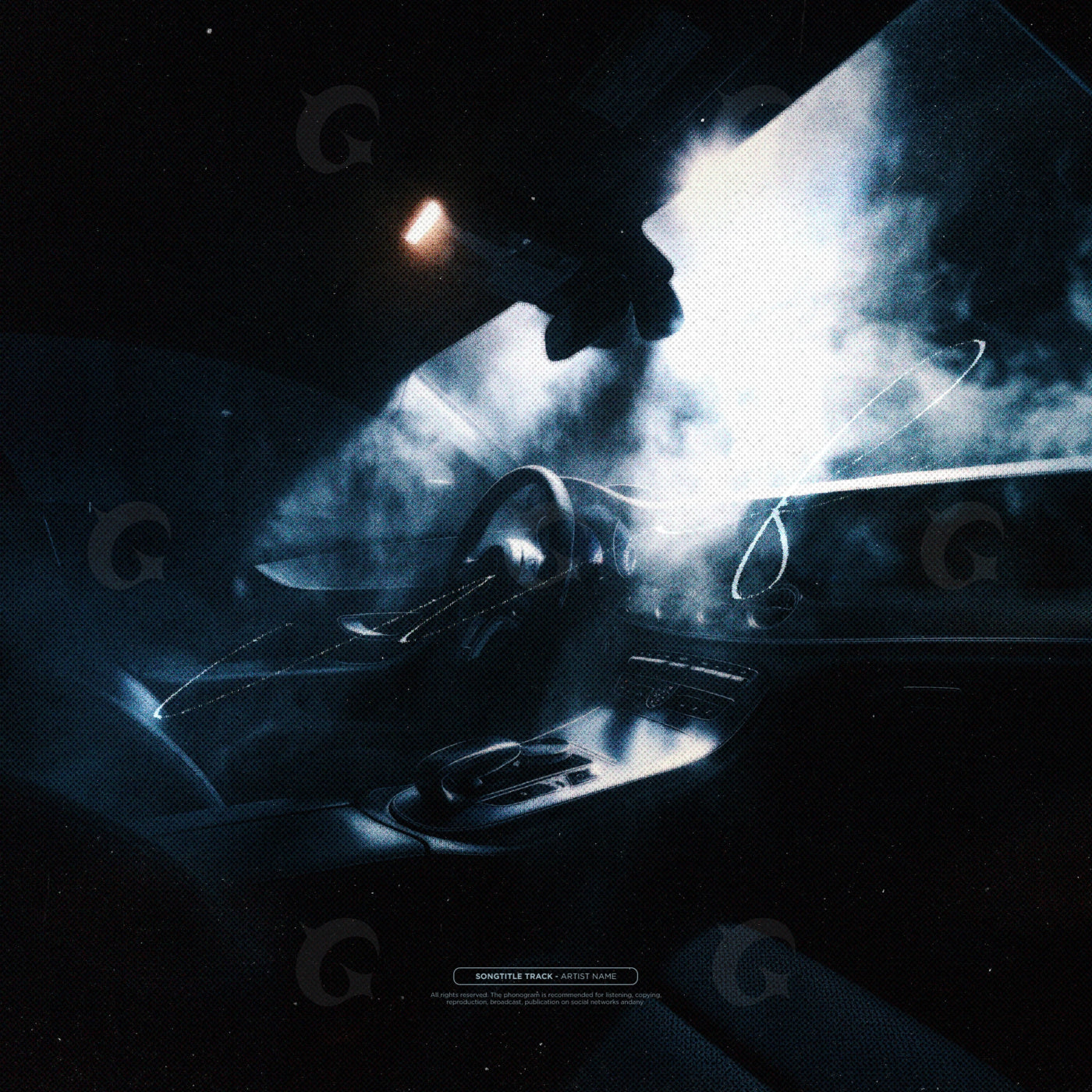 Midnight car smoke