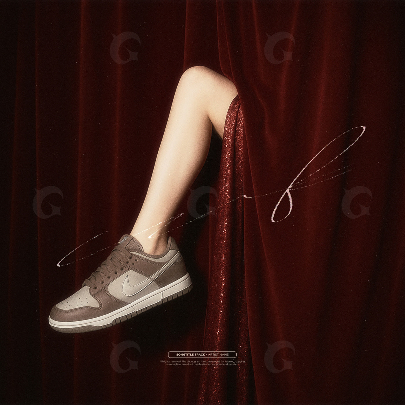 Curtain stage sneaker