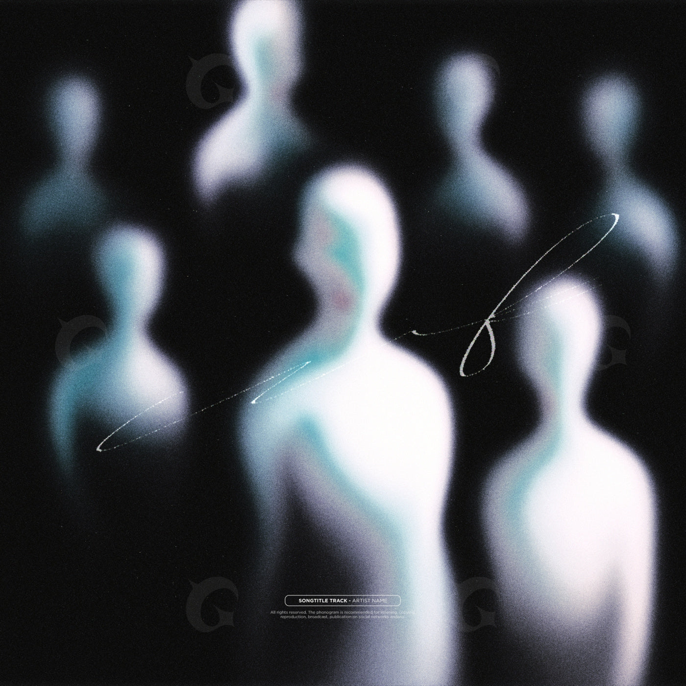 Silent figures gathering