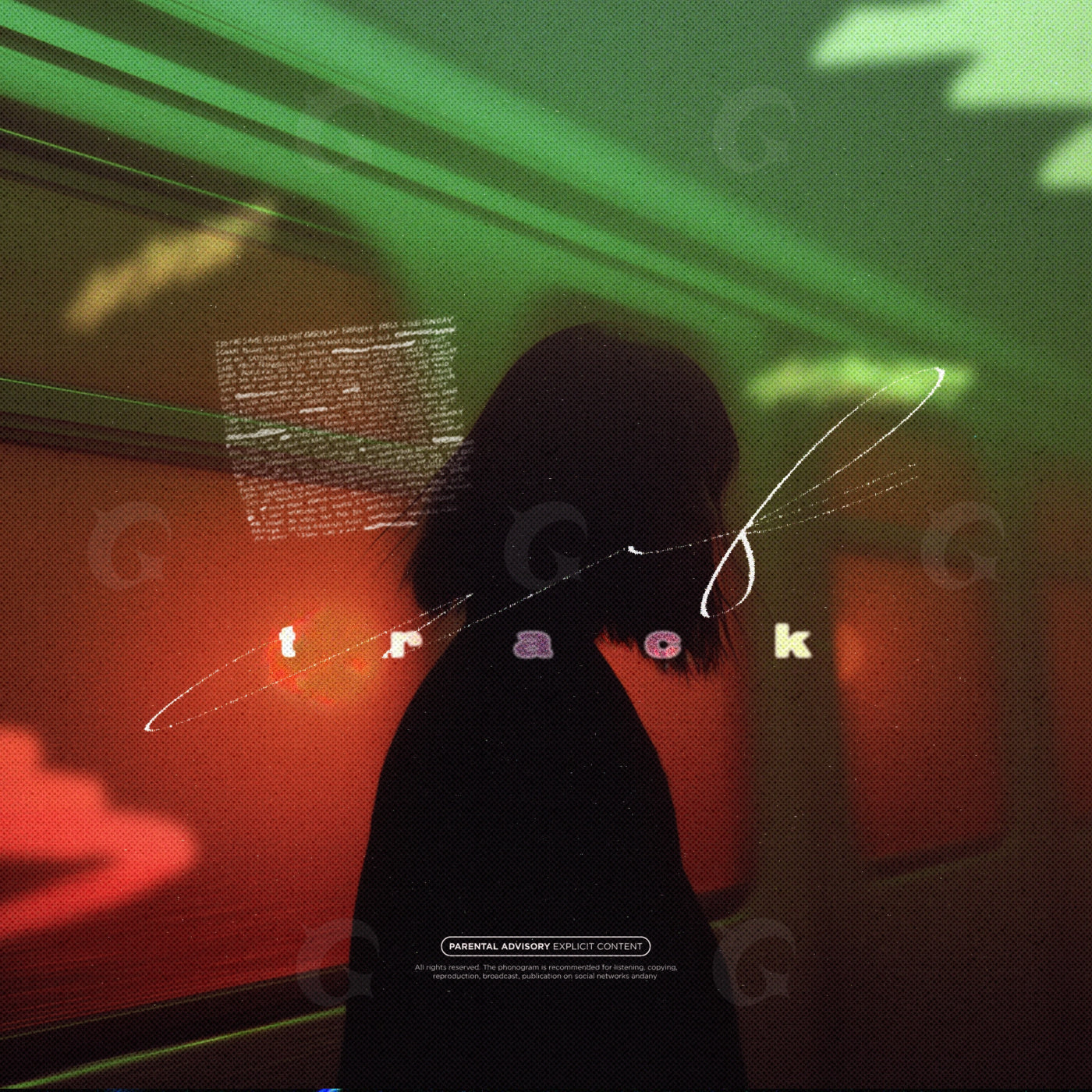 Neon corridor echoes