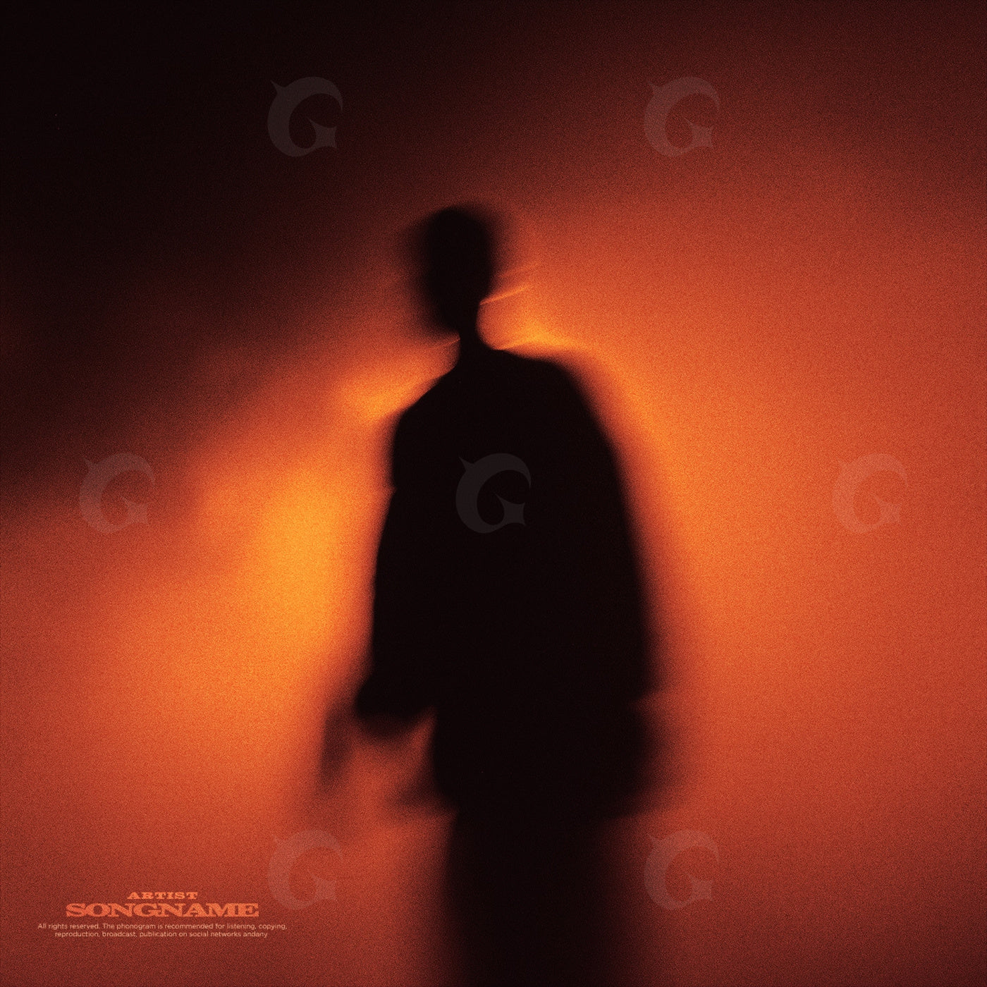 Silhouette against light