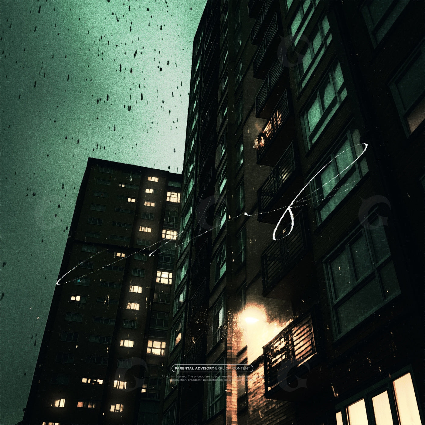 Midnight window glow