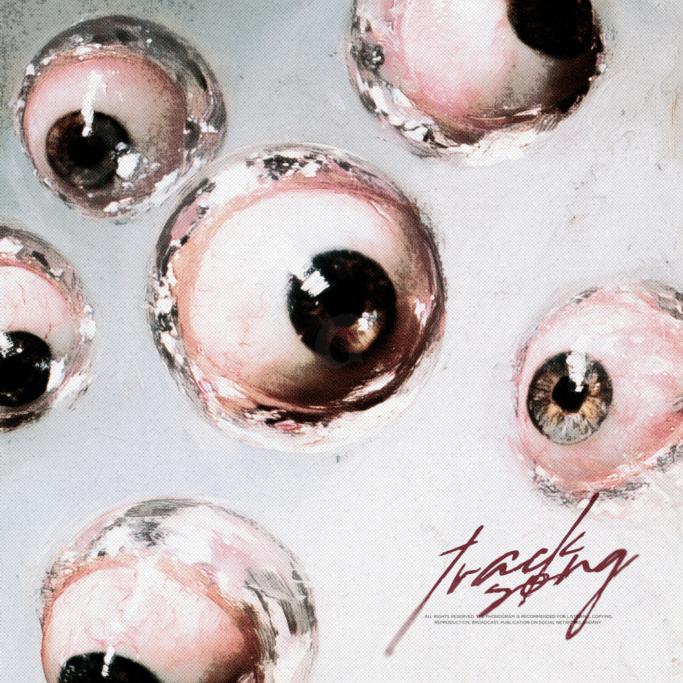 Floating eyeball cluster